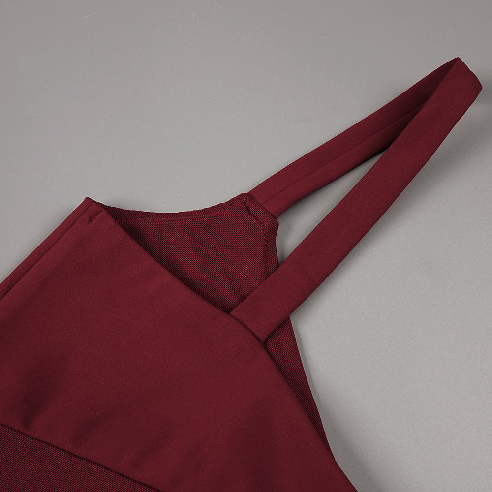 Amalia LX Elegant Mesh Dress