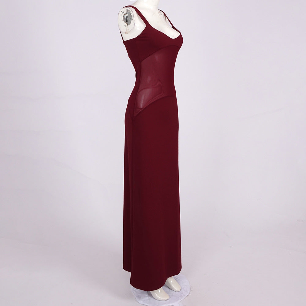 Amalia LX Elegant Mesh Dress