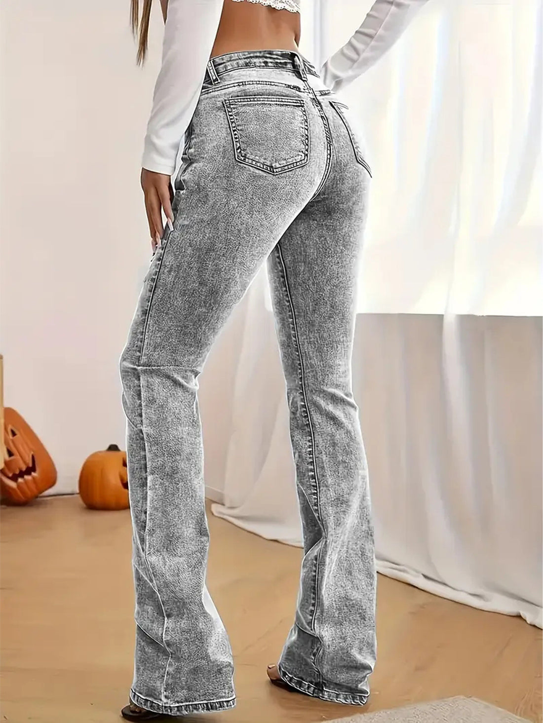 ELC Elaine Stretch Slim Fit and Flared Jeans