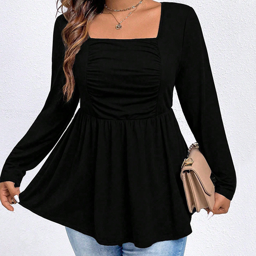 Camila Plus Size Long Sleeved Top