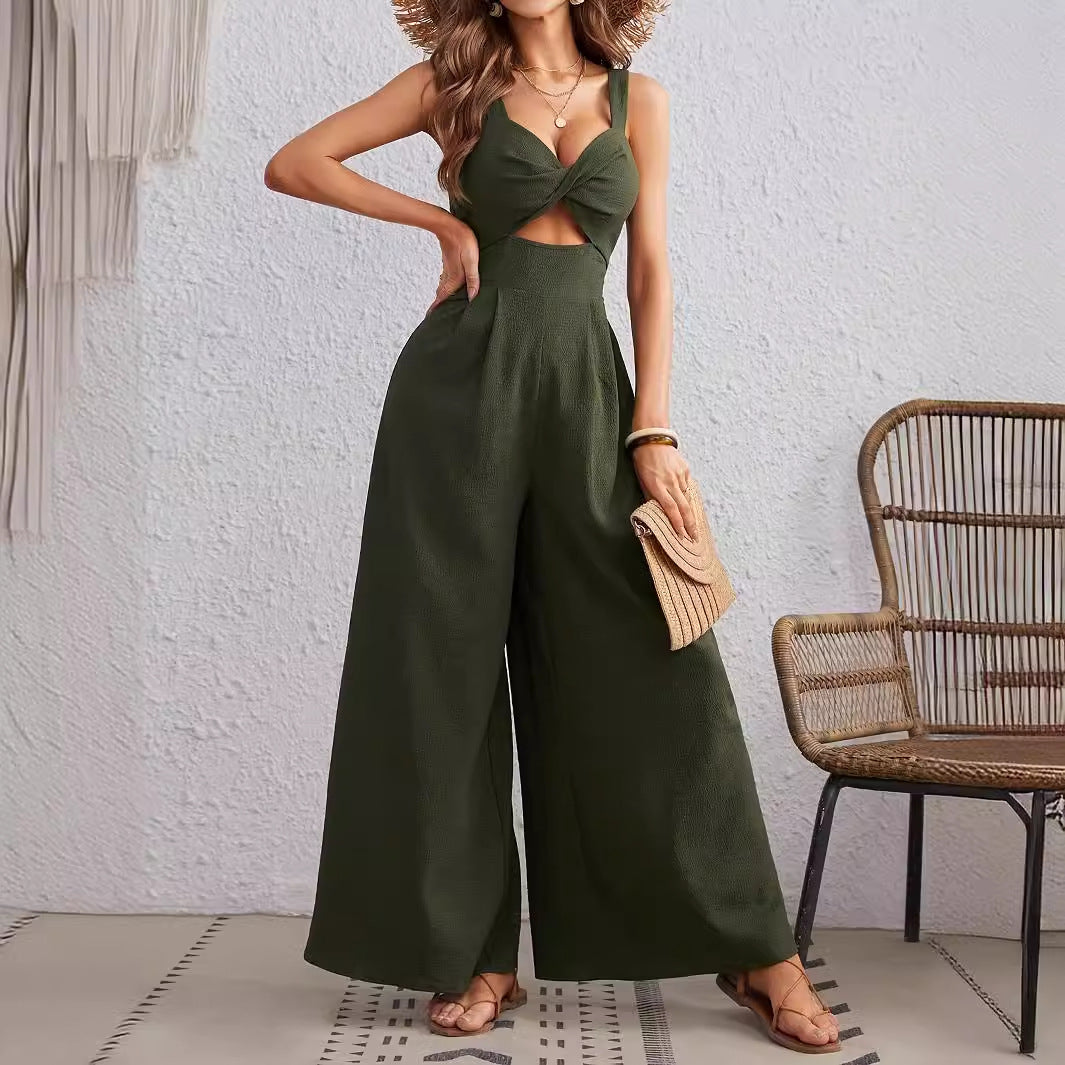 Gina Wide Leg Jumpsuit