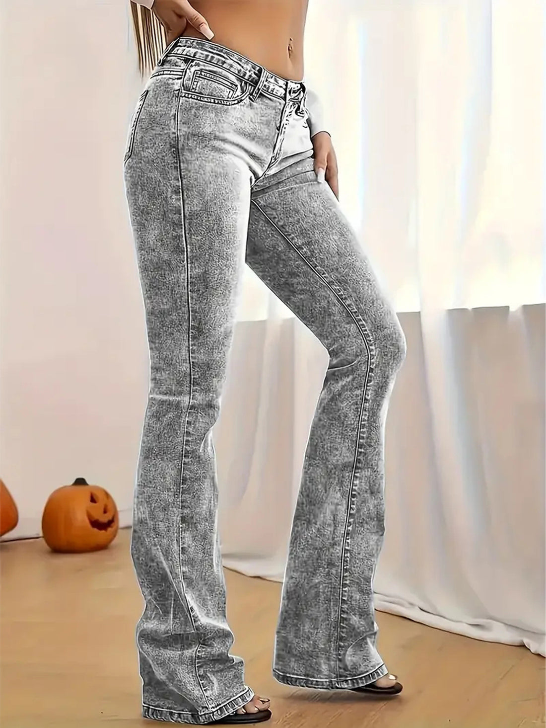 ELC Elaine Stretch Slim Fit and Flared Jeans