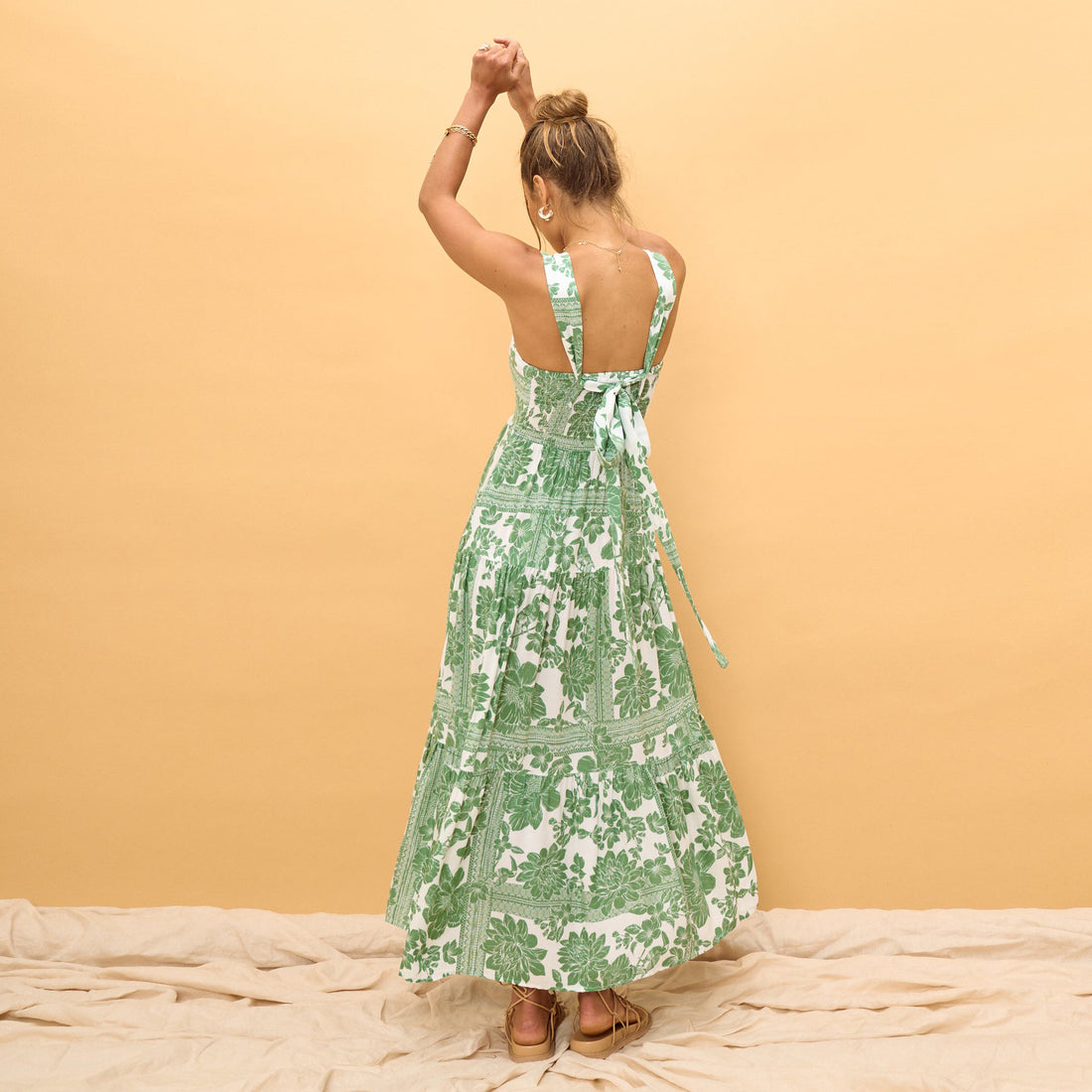 Carina Spaghetti Strap BOHO Dress