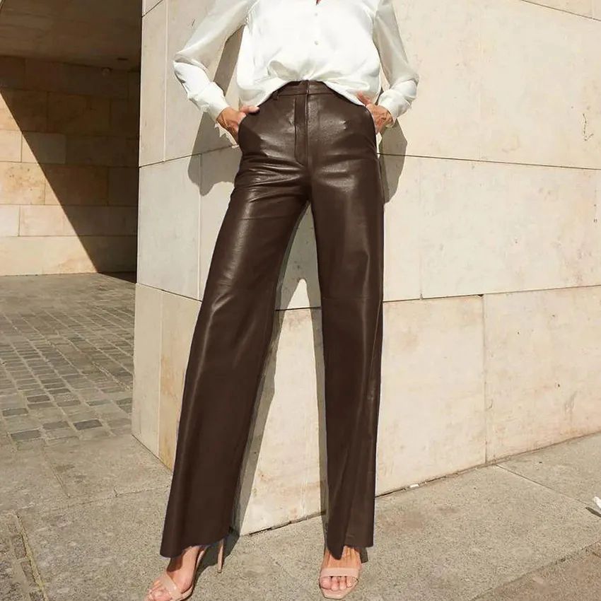 Fergie Faux Leather Women Pants