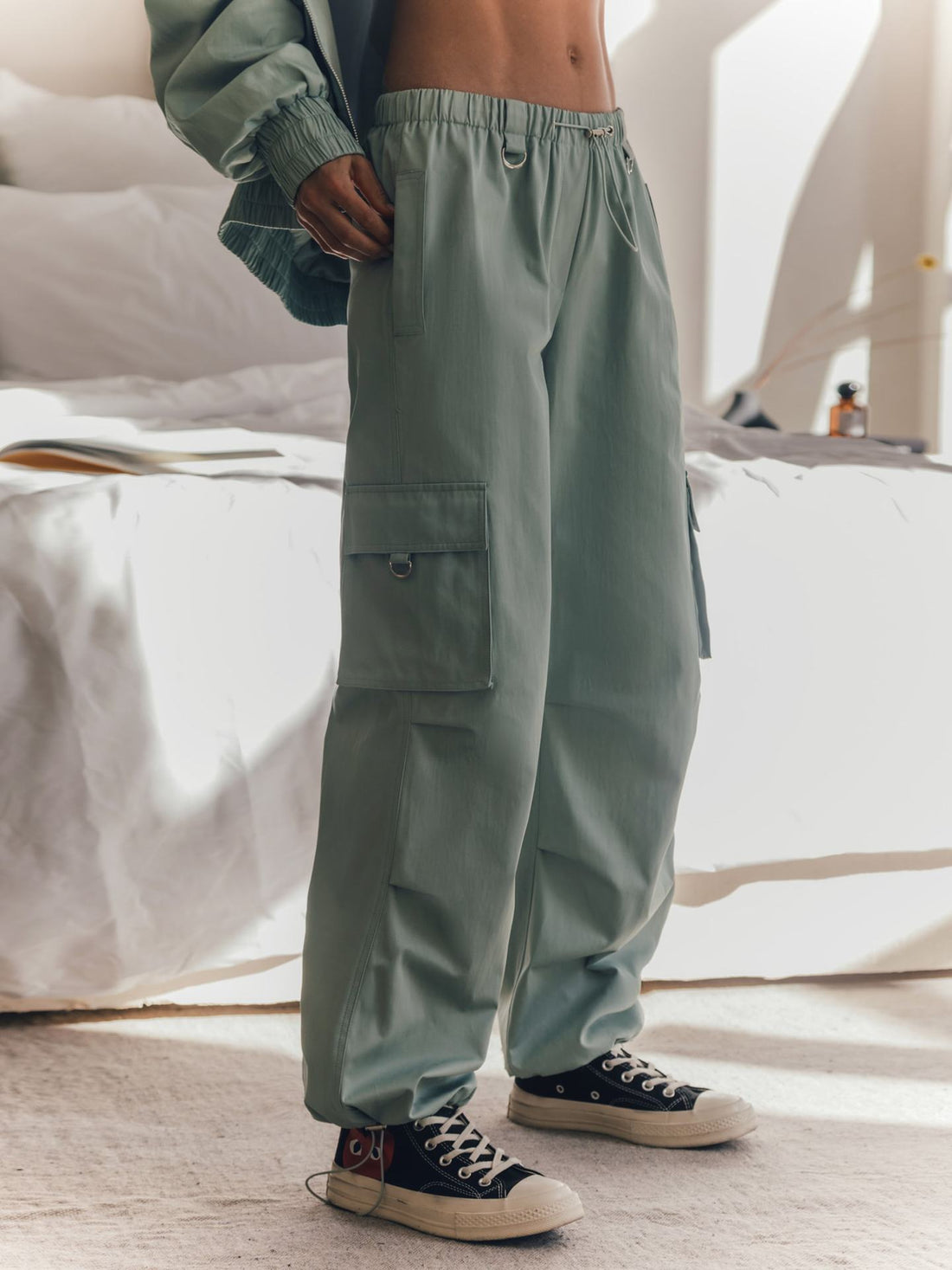 ELC Jolana Loose Cargo Drawstring Pant