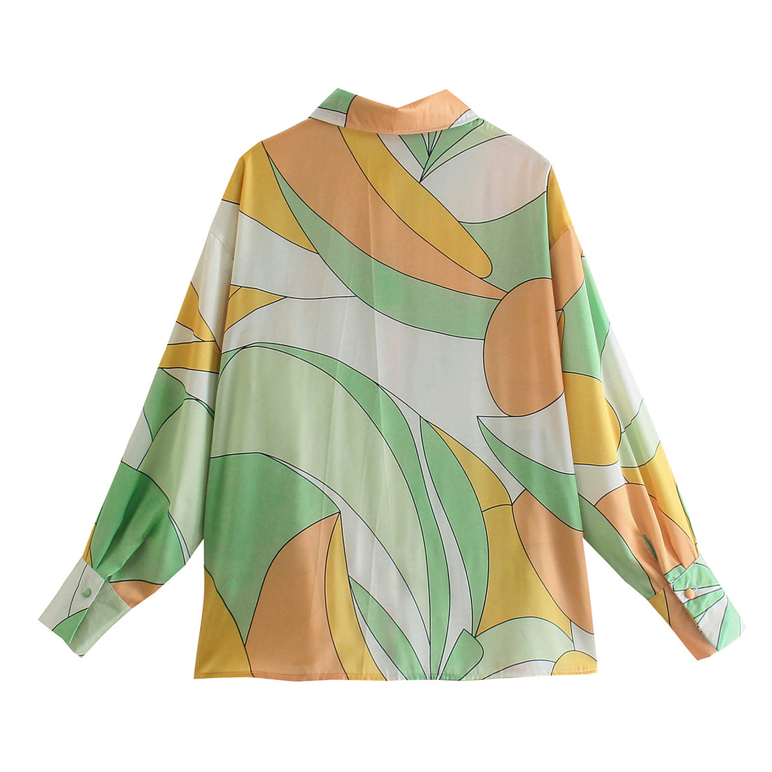 Laura Print Spring Summer Blouse