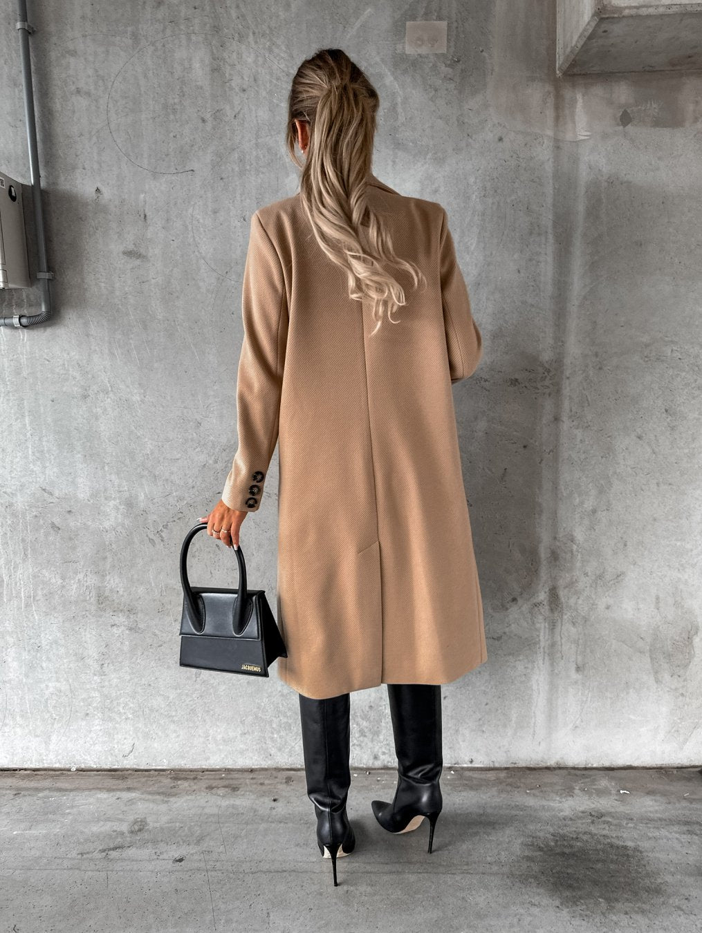 Sarah Woolen Blend Coat