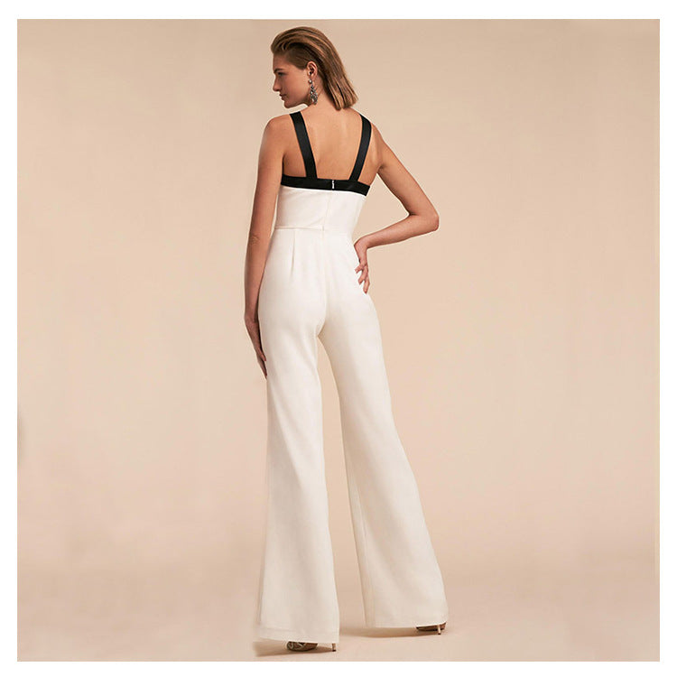 Lana Hot White Jumpsuit