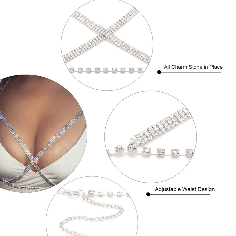 Jelna Claw Chain Bikini  Accessory