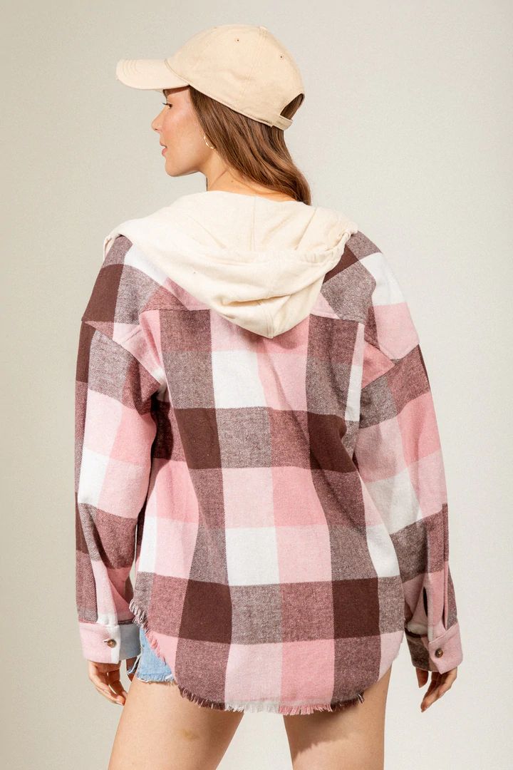 Ruby Plaid Coat