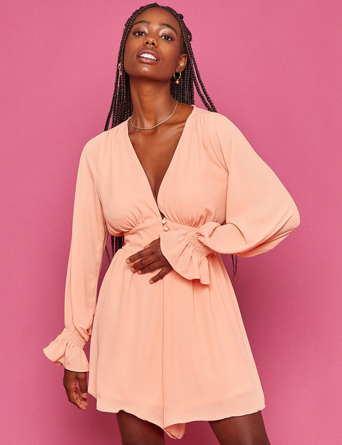 Leeba Loose Wide Legs Jumpsuit