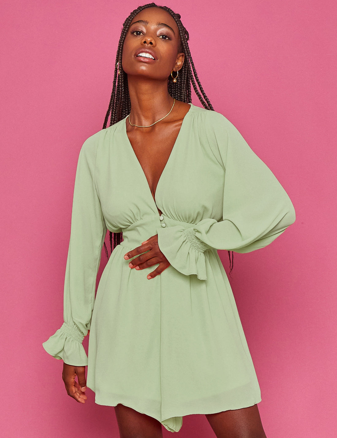 Leeba Loose Wide Legs Jumpsuit