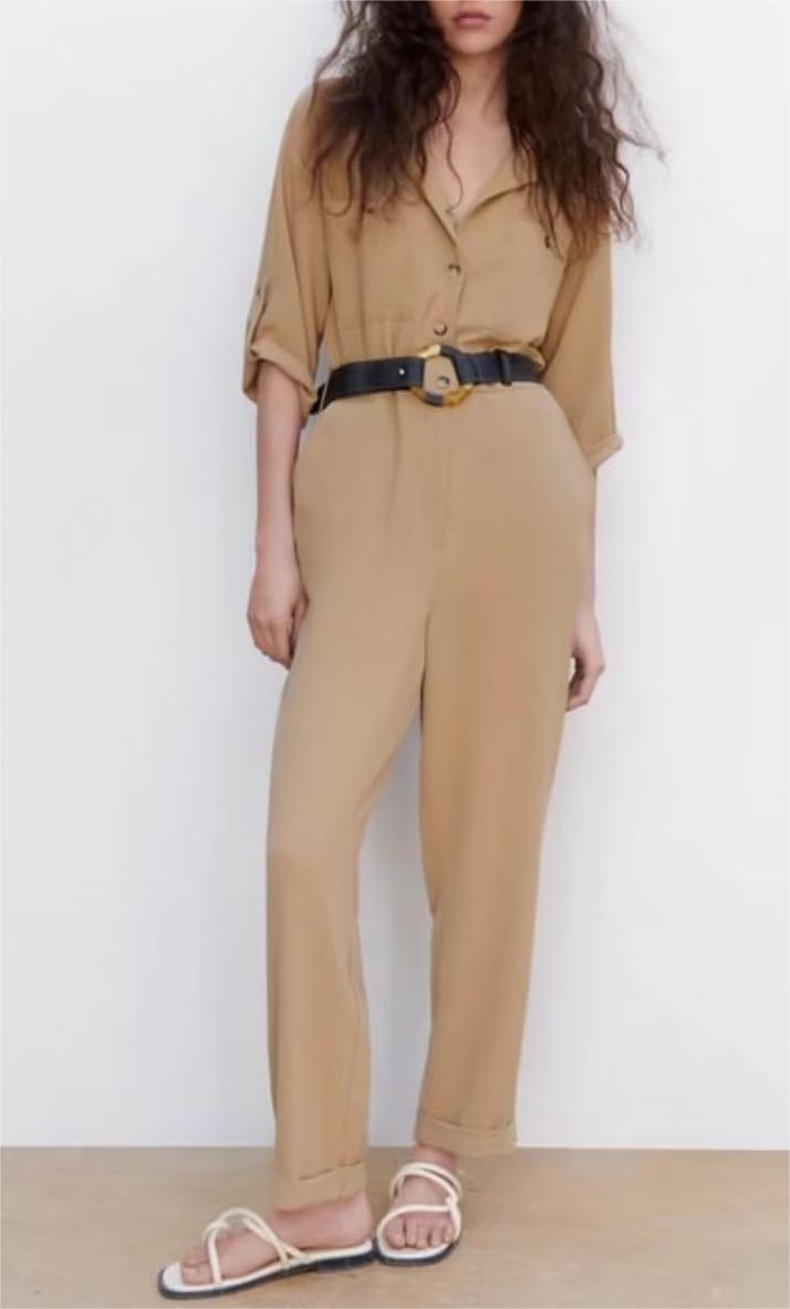 Benedetta Loose Casual Jumpsuit
