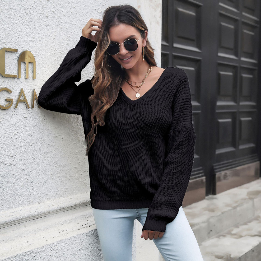Louella V-Neck Sweater