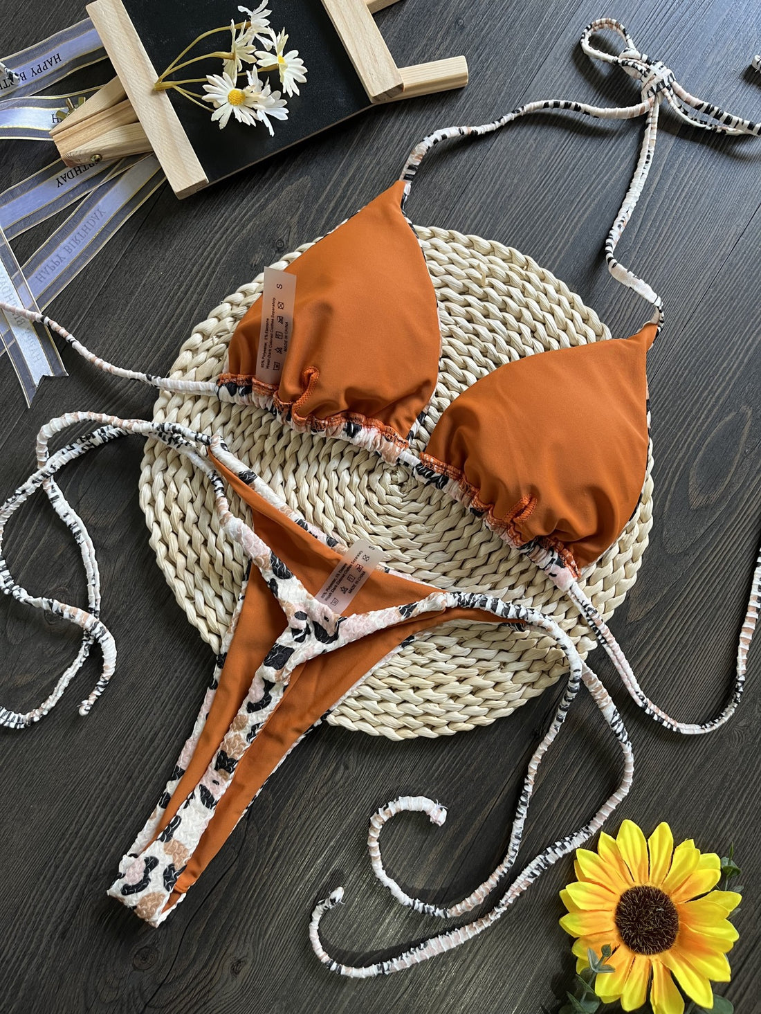 Rhia Bikini Printed Swimsuit