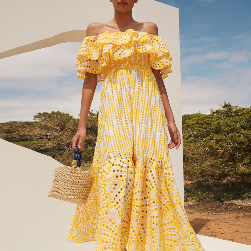 Diana LX Maxi Dress M / Yellow