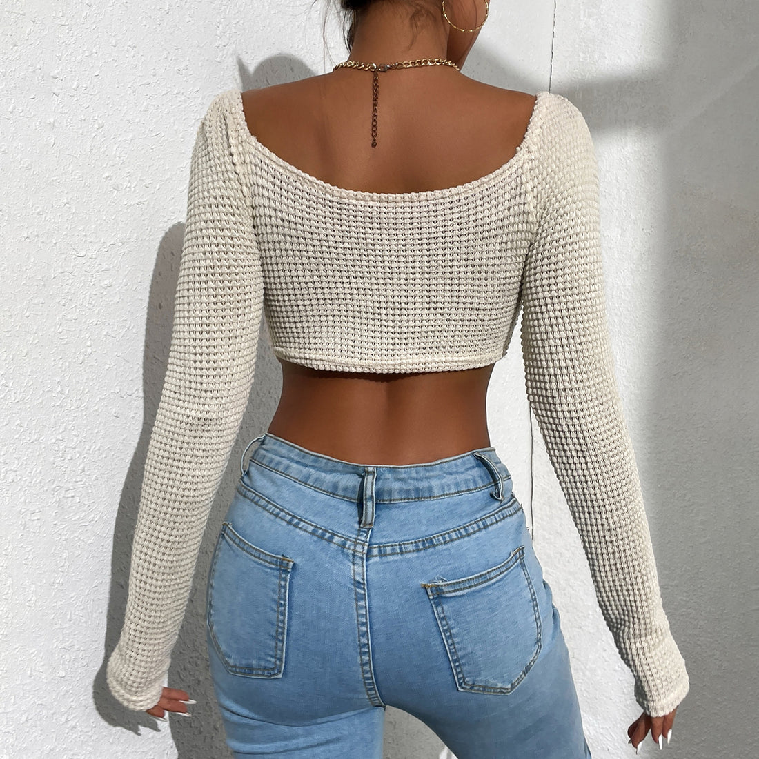 Muhian Short Wide Sweater