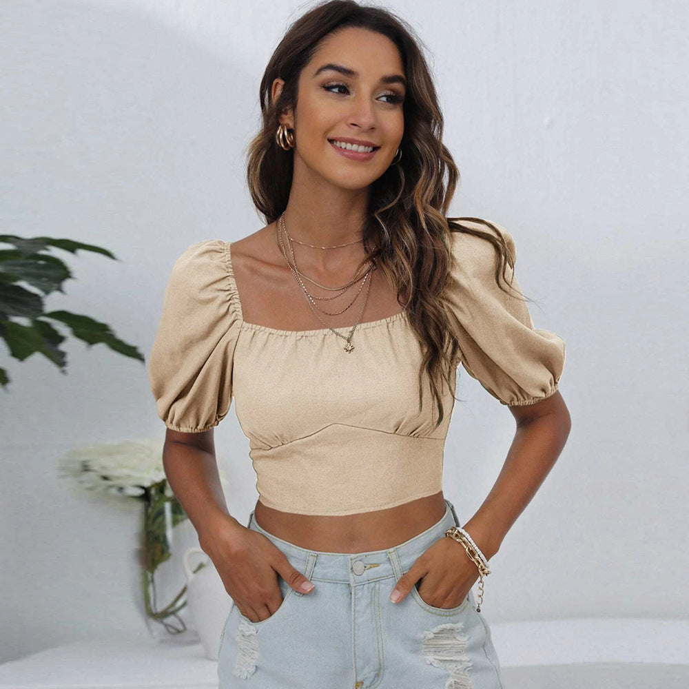 Kare  Backless Top Tees
