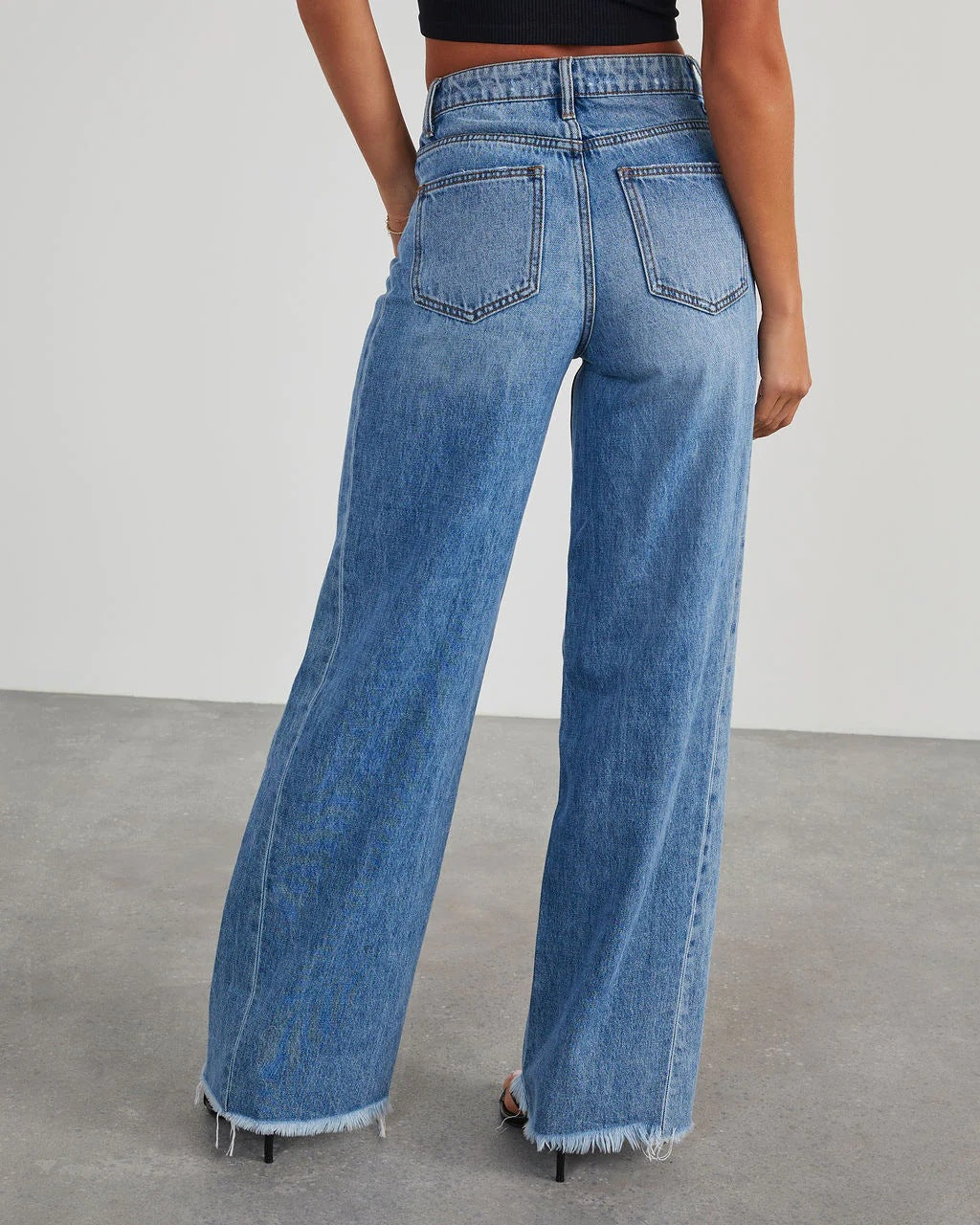 Katie Loose Wide Leg Jeans